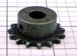 USED Roller Chain Sprocket 25B15 3/8" Bore