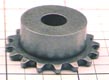 USED Idler Roller Chain Sprocket 25B16 3/8" Bore