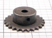 USED Ladder Chain Sprocket, 0.185" Pitch 24 Teeth 1/4" Bore 