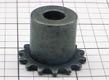 USED Idler Roller Chain Sprocket 25B14 3/8" Bore
