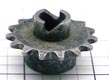 USED Roller Chain Sprocket 25C15 1/4" Bore
