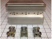 USED Heat Sink Aluminum 6-1/2" x 4" x 2" For TO-3 Transistiors