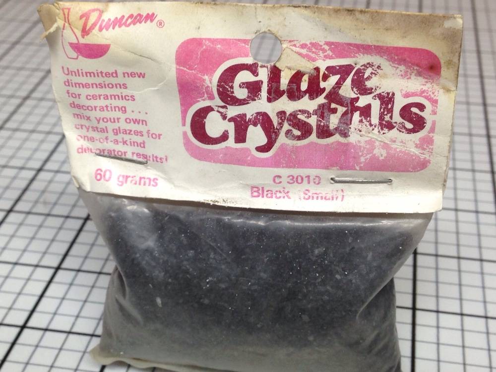 Ceramic Glaze Crystals Duncan C3010 Black 2.1oz/60g (1Pack