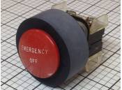 USED Emergency Off Switch Allen-Bradley 800T-XD2 800VAC