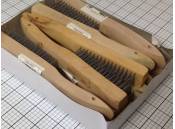 Wire Brush Wood Handle 10-1/4 Inch (Pack of 10 Brushes)
