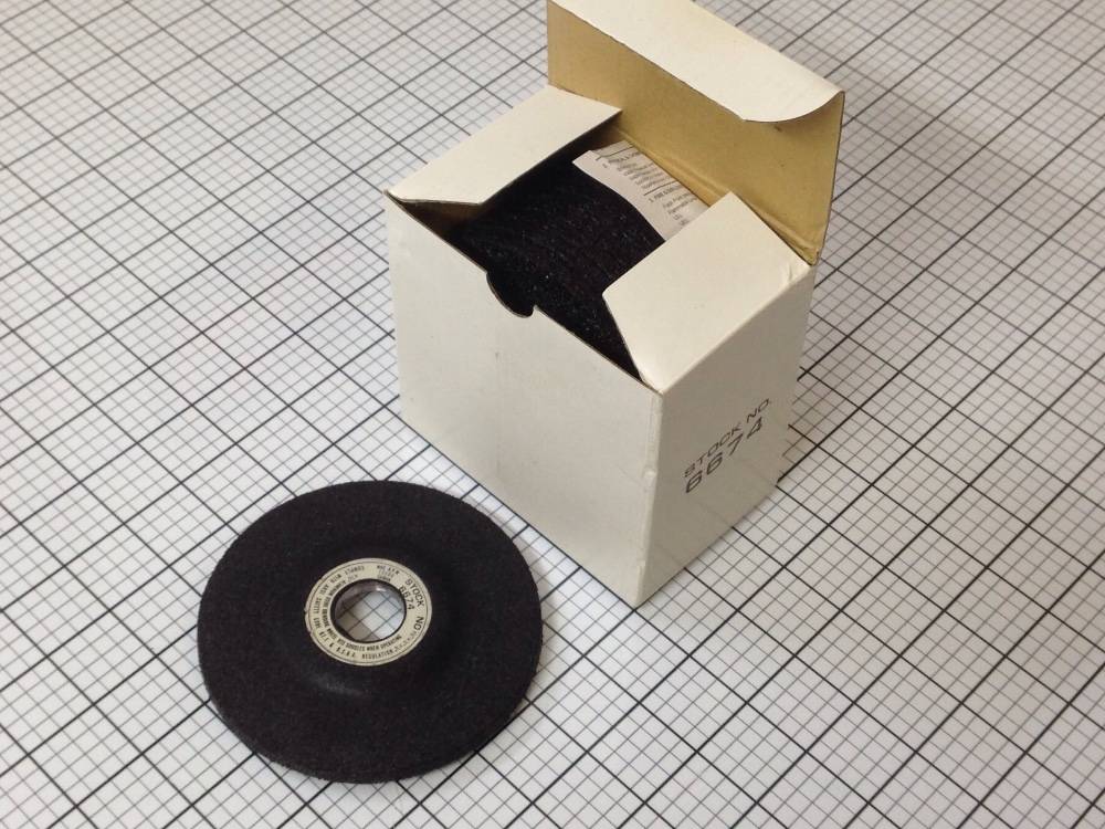 Aluminum Oxide Grinding Wheel 41/2" Harbor Freight 6674 (10Pcs