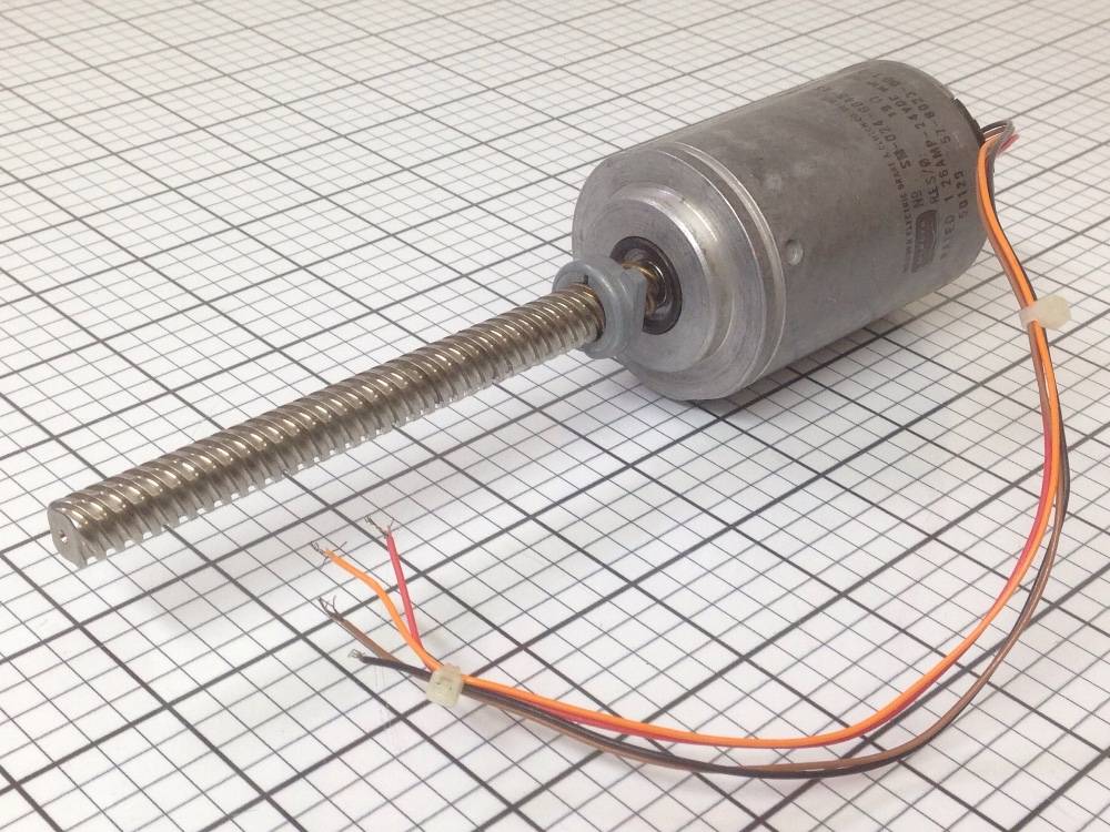 USED Stepper Motor Linear Actuator Warner SM0240045AS 24VDC