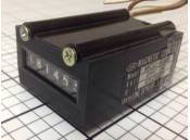 USED Magnetic Counter 6 Digits Line Seiki MCU-6SB 24VDC 