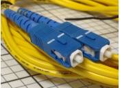 USED Fiber Optic Patch Cable OFNR Duplex A7091 SC-SC 3 Meter