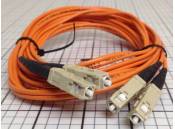 USED Fiber Optic Patch Cable Duplex Corning 50/125 SC-SC 3 Meters