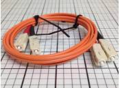 USED Fiber Optic Patch Cable Duplex Corning 62.5/125 SC-SC 1 Meter
