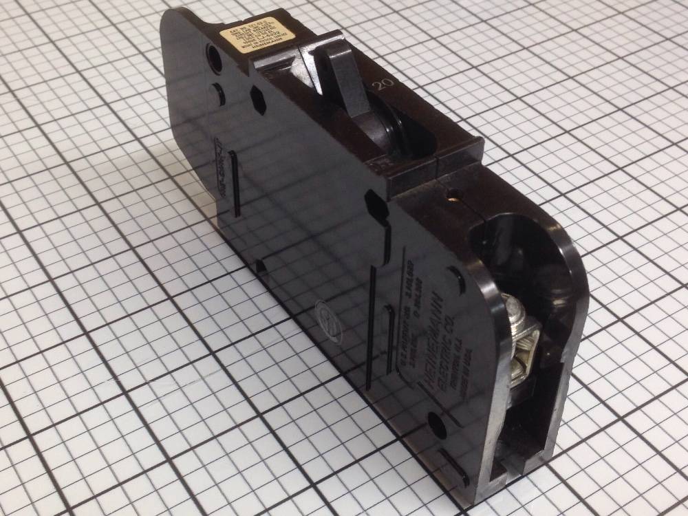 USED Circuit Breaker Heinemann CE1G3U 20A 120/240V 1Pole