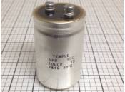 USED Capacitor Temple 10000MFD 25VDC