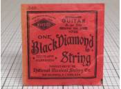Vintage Black Diamond Guitar String NMS Co. N744 A or 5th