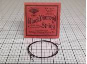 Vintage Black Diamond Guitar String NMS Co. N161B B or 2nd