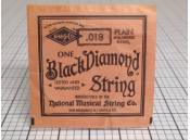 Vintage Black Diamond Guitar String NMS .018 Plain Polished Steel