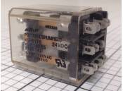 USED Relay Potter & Brumfield KU-6176 24VDC (Coil) 3PDT