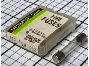 Glass Fuse Littelfuse 3AG 312 125/250V 1/4A (Pack of 5 Fuses)