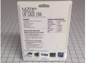 UV Case Fan Ultra ULT31356 Translucent 12VDC 80mm Red 