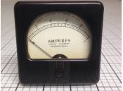 USED Panel Meter DC Amperes Marion MR35W001DCAA 0-1 Amp