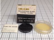 USED Solid Optical Glass Coated Filter Soligor ND 8 49.0s