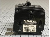 USED 2 Pole Circuit Breaker 20A Siemens Type BL B220 120/240VAC